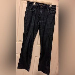 LUCKY BRAND WOMEN’S 30x30 BLUE JEANS, 221 ORIGINAL STRAIGHT